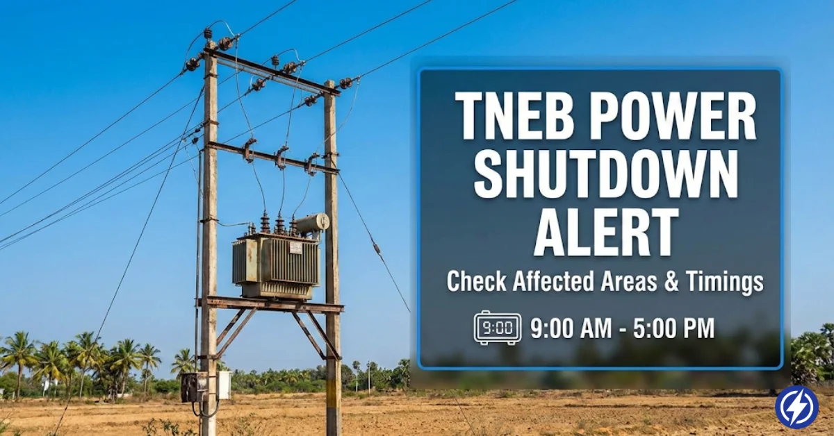 TNEB Power Shutdown Today
